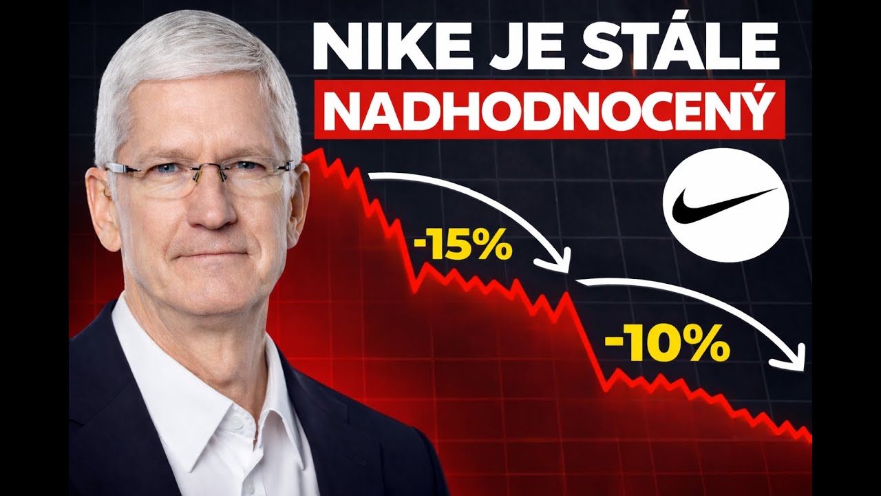 NIKE: Akcie pod obrovsk&yacute;m tlakem! | F&eacute;rov&aacute; hodnota, dividenda, superinvestoři nakupuj&iacute;