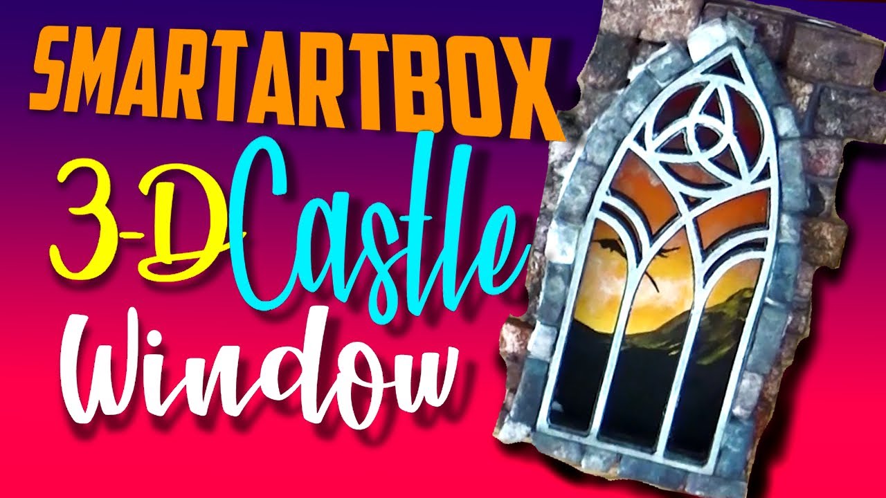 3D Castle Window Art
