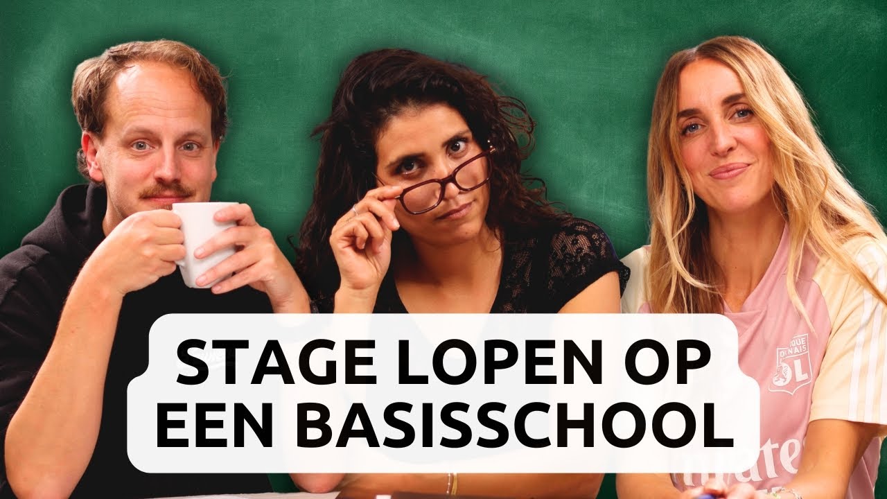 Stage lopen op een basisschool | Na de bel podcast