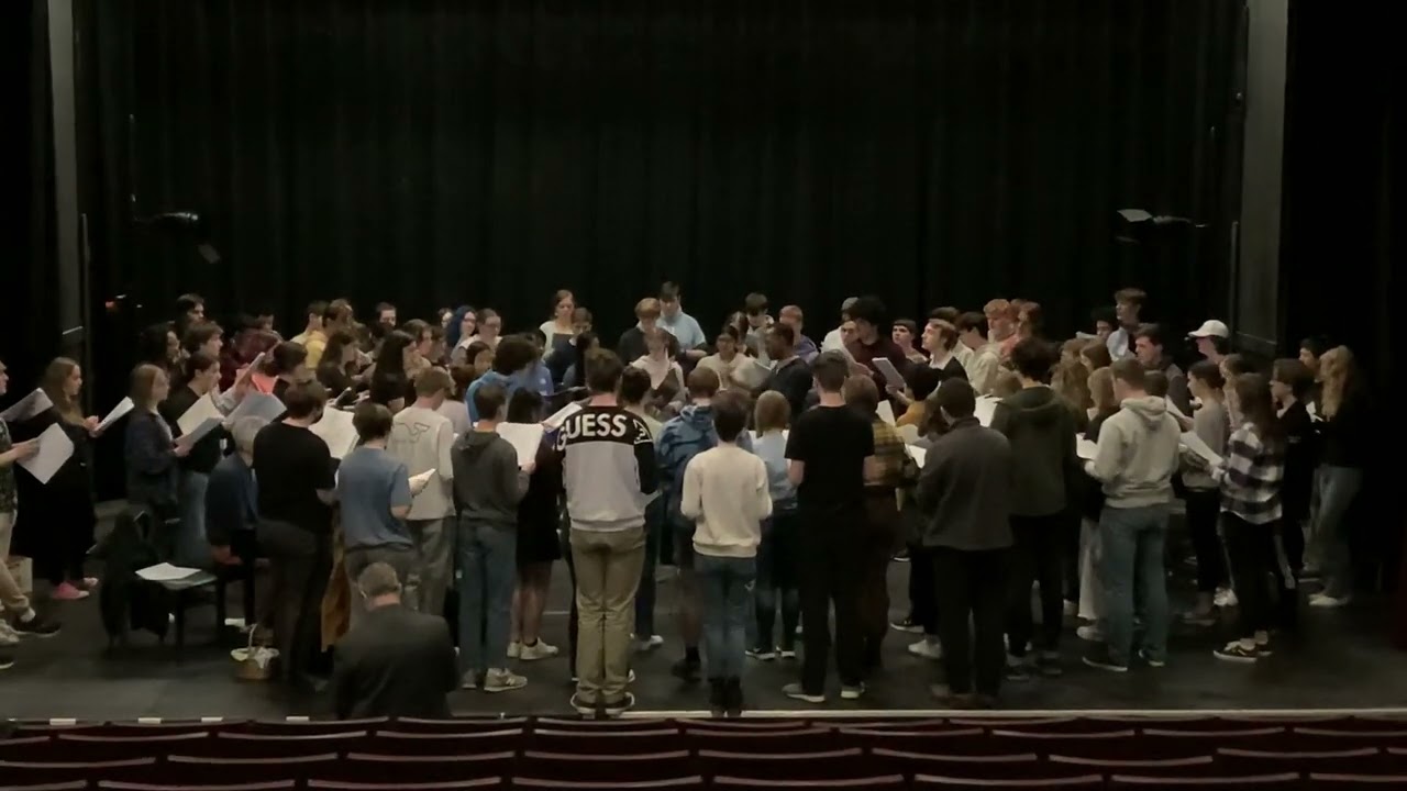 2023 New Hampshire All-State Mixed Choir rehearsing “Stardust” by Taylor Scott Davis