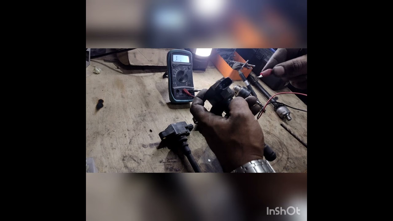 Teste de bobinas tipo caneta