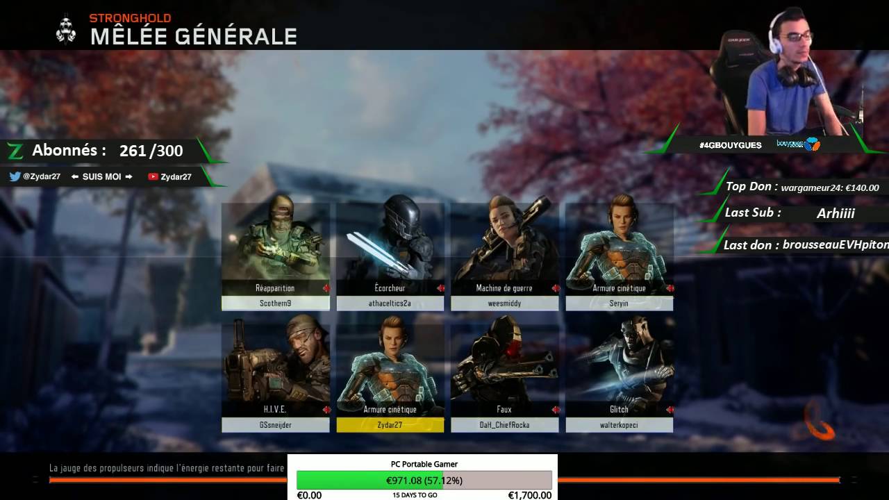 Zydar le plus gros et beau rage quit de France