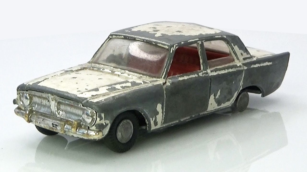 Полицейская версия Ford Zephyr Six. Реставрация редкой модели Spot-On. Сериал BBC «Z Cars».