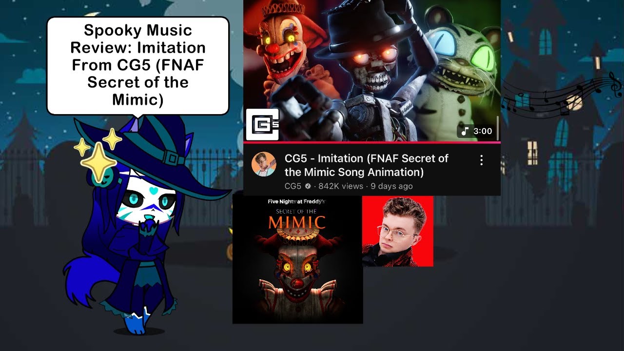 Spooky Music Review: Imitation From CG5 (FNAF Secret of the Mimic)