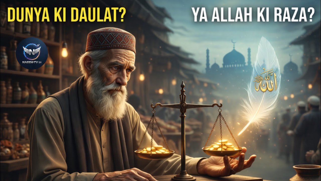 Dunya ki Daulat ya Allah ki Raza?|Aik Imaan-dar Dukandar|