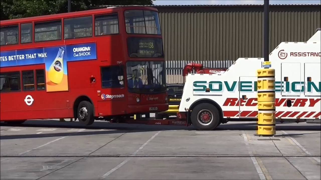 Buses at West Ham Bus Garage