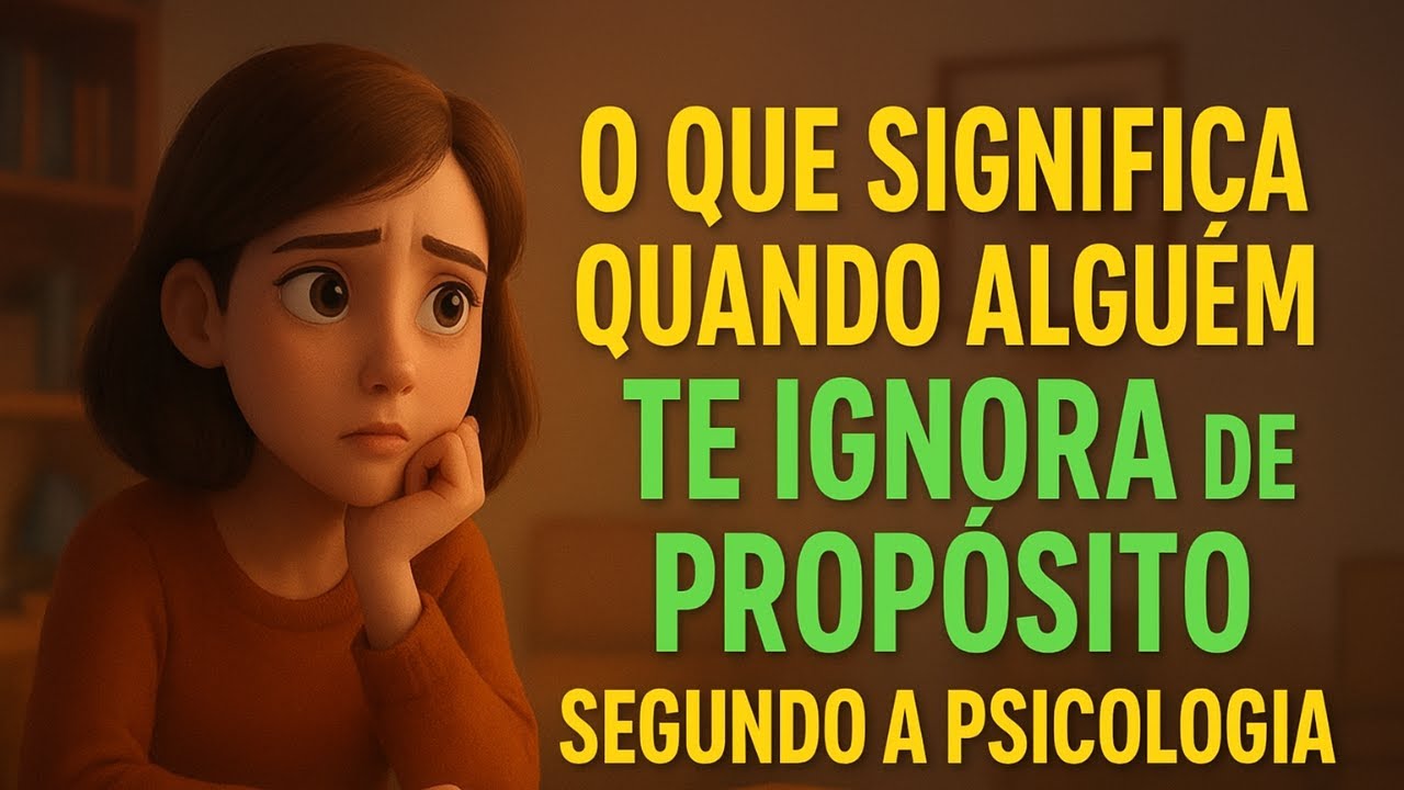 O que significa quando alguém te ignora de propósito | Segundo a Psicologia