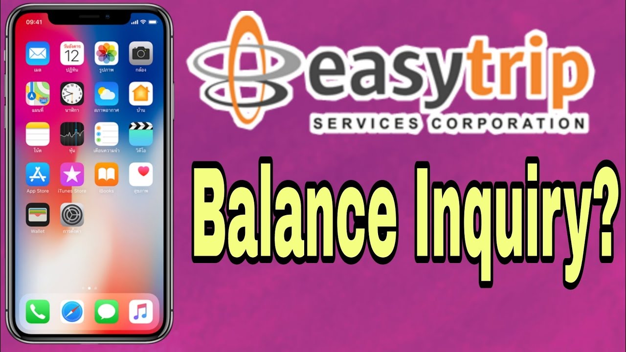 Easy Trip RFID Balance Inquiry - With or Without using Mobile Apps