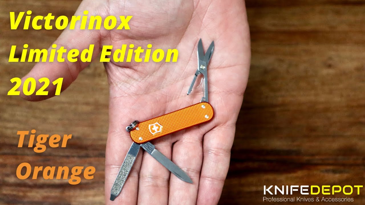 Victorinox Classic TIGER ORANGE | LIMITED EDITION 2021