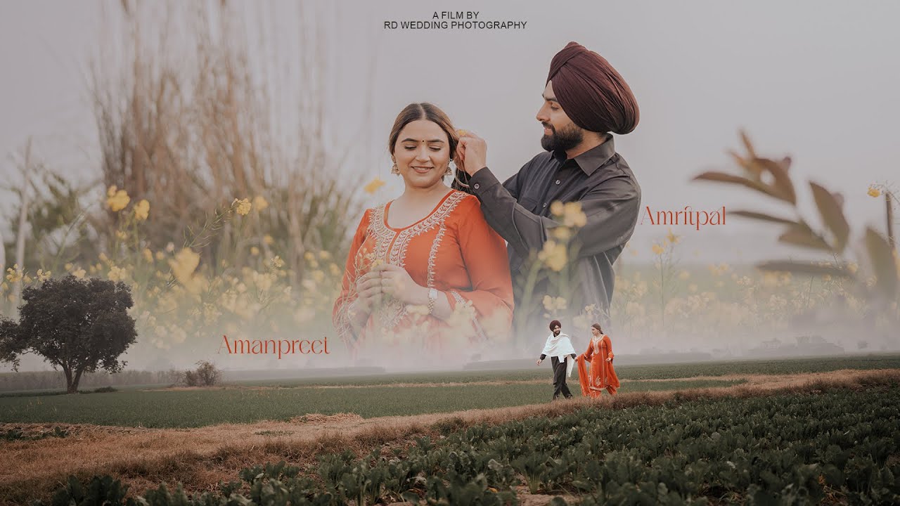 Pre Wedding 2026 || Amritpal Singh & Amanpreet Kaur || RD Wedding Photography