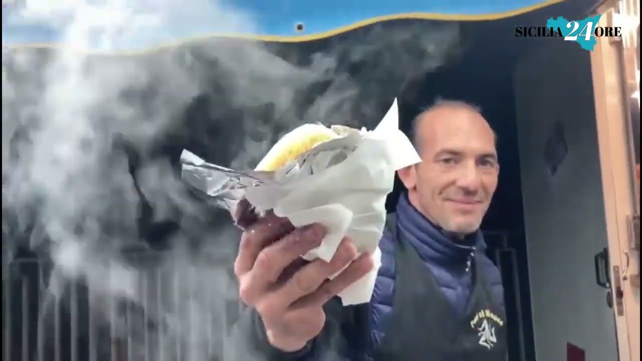Rosario Iacono  esporta il panino con la milza a Milano