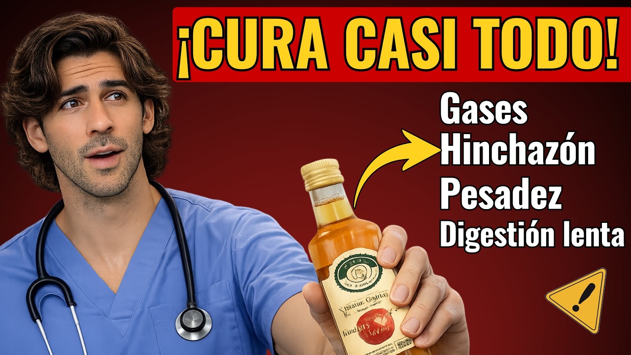EL SUPER PODER DEL VINAGRE DE MANZANA QUE NADIE TE CUENTA ¡BÉBELO TODOS LOS DÍAS!