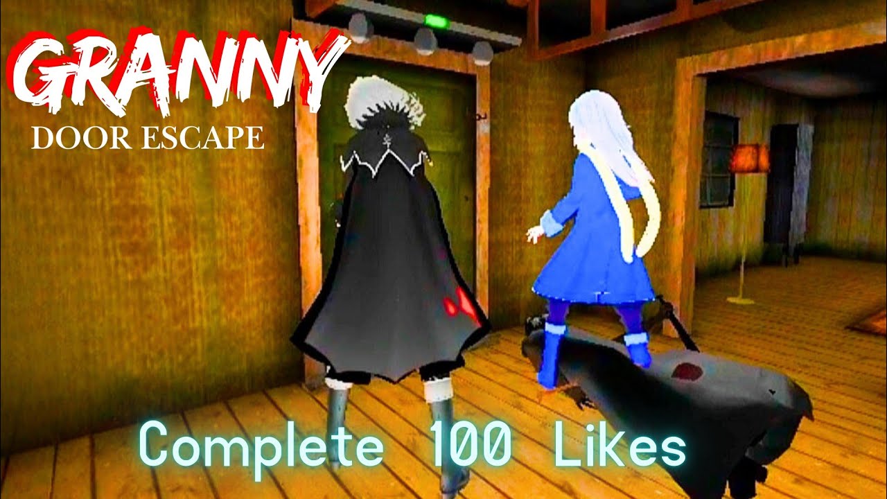 Девушка-игрок в Granny 2 | Многопользовательская игра Granny 2 #granny #girl_techno_gamerz #doore...