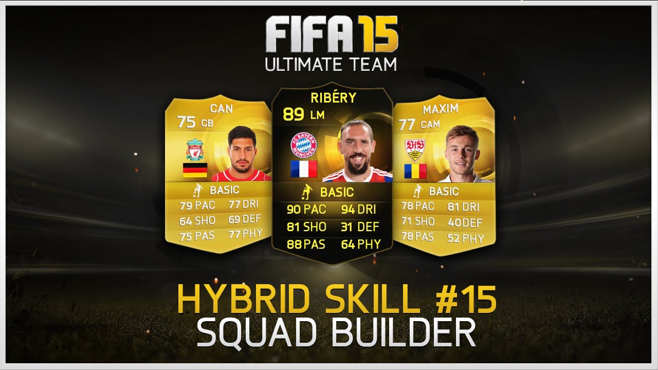 FIFA 15 - Hybrid Skill Squad Builder #15 ft. IF Ribery