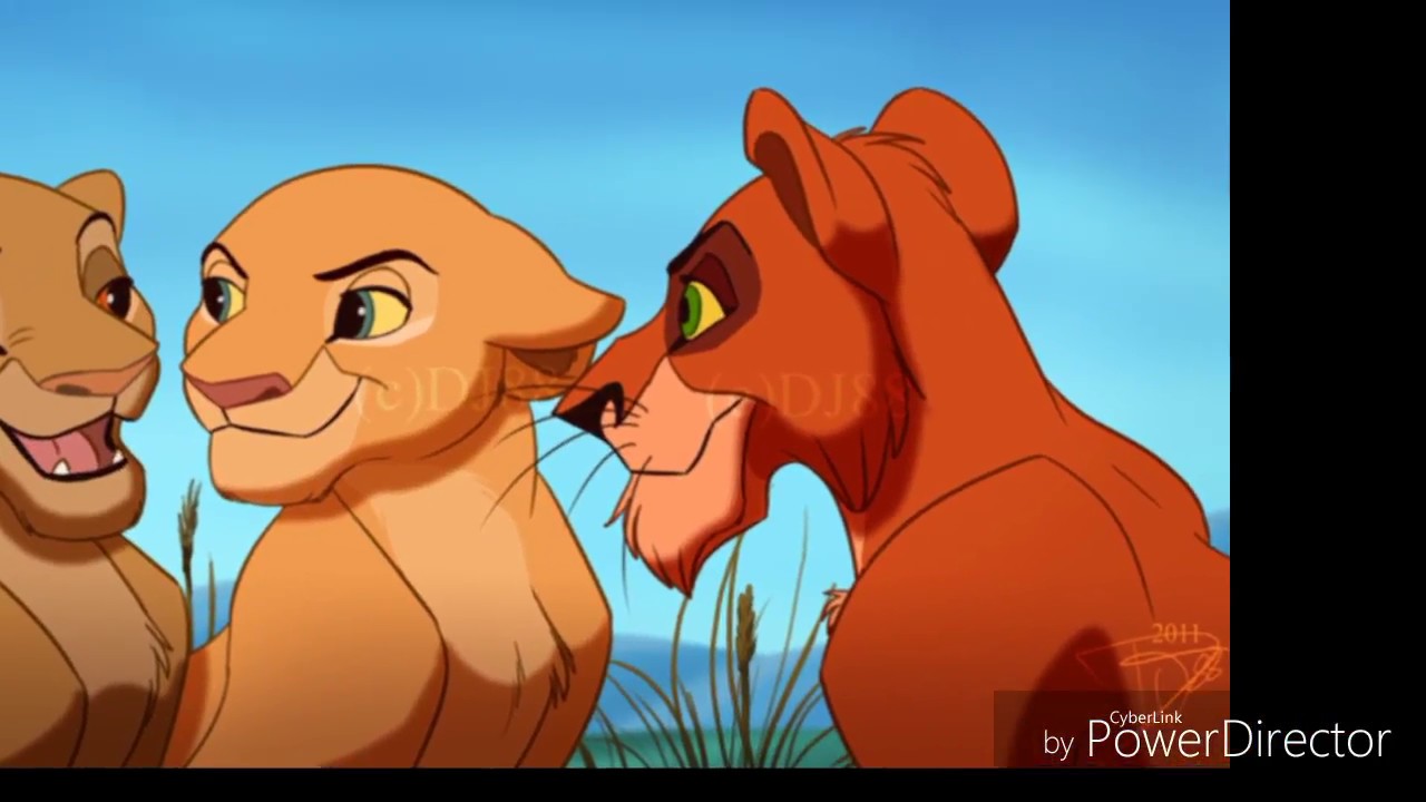 Scar and sarafina - lion king
