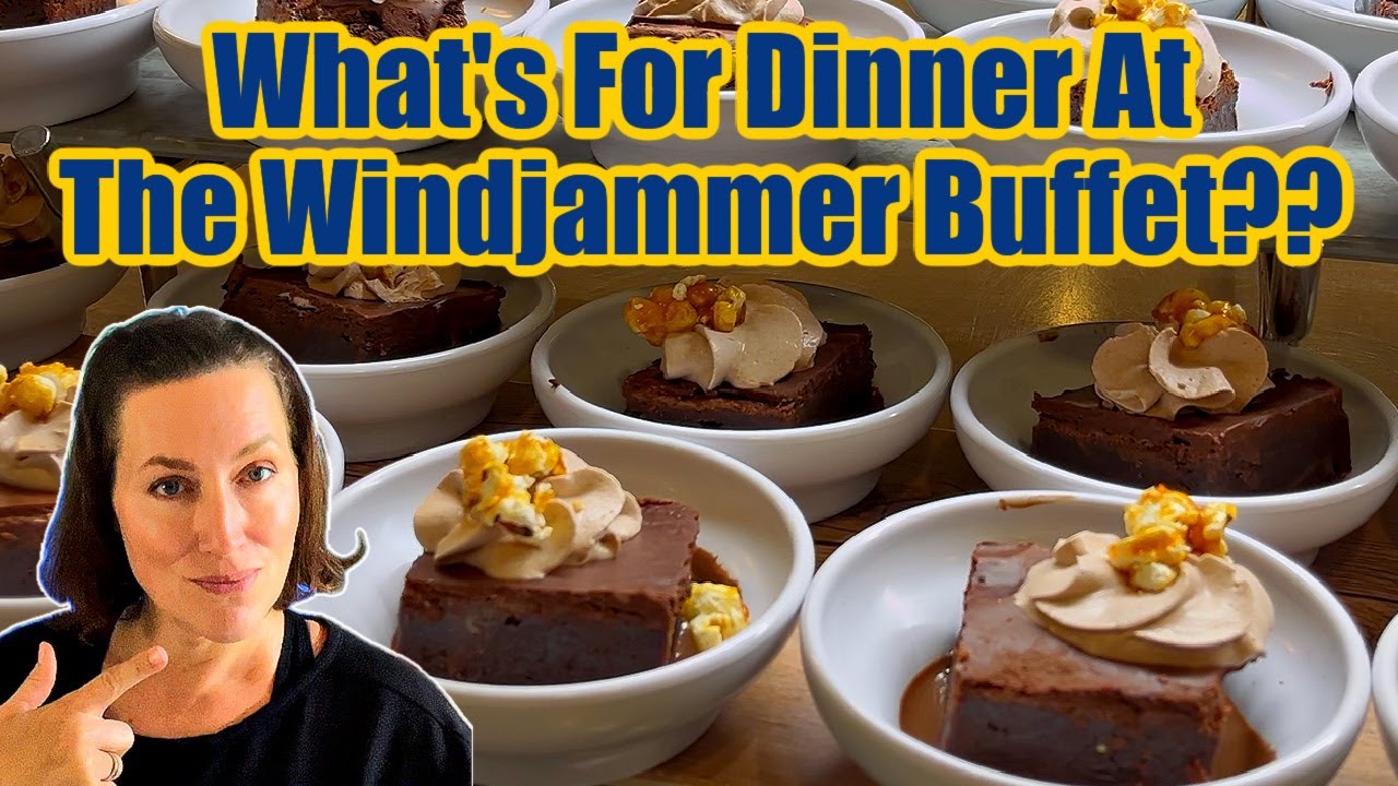 8 вечеров ужина в ресторане Windjammer Buffet на лайнере Royal Caribbean (круизная еда)