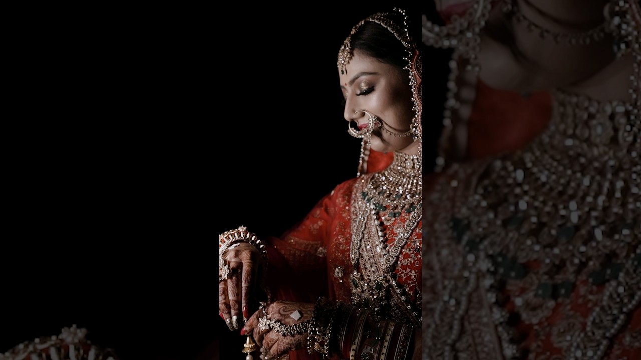 Bride bumika.. getting ready reel shoot #wedding #weddingcinematography #bride #bridegettingready