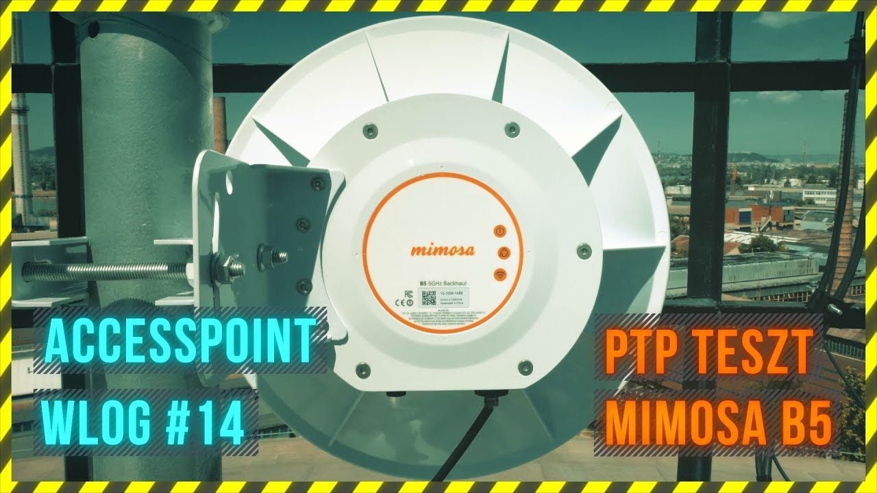 AP WLOG #14 Mimosa B5 PTP performance test - ENGLISH SUBTITLES