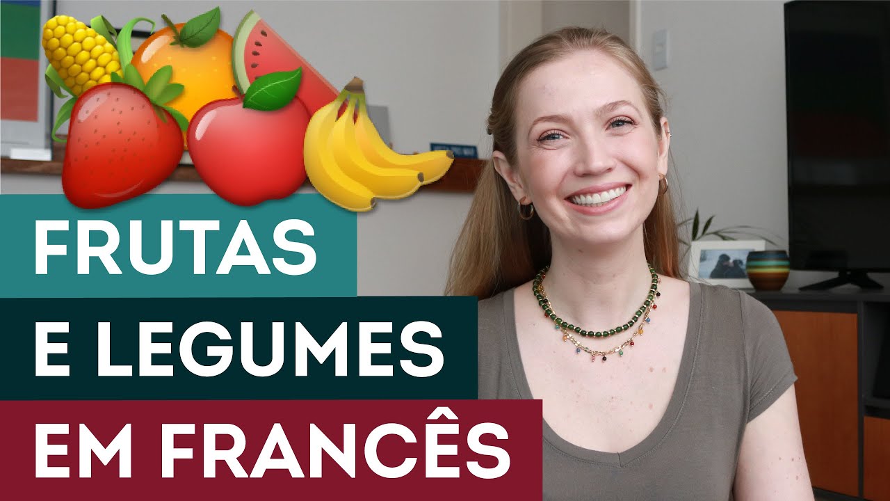 Um dia no mercado! Comprando frutas e legumes em francês ! | Francês básico | Aula de francês #32