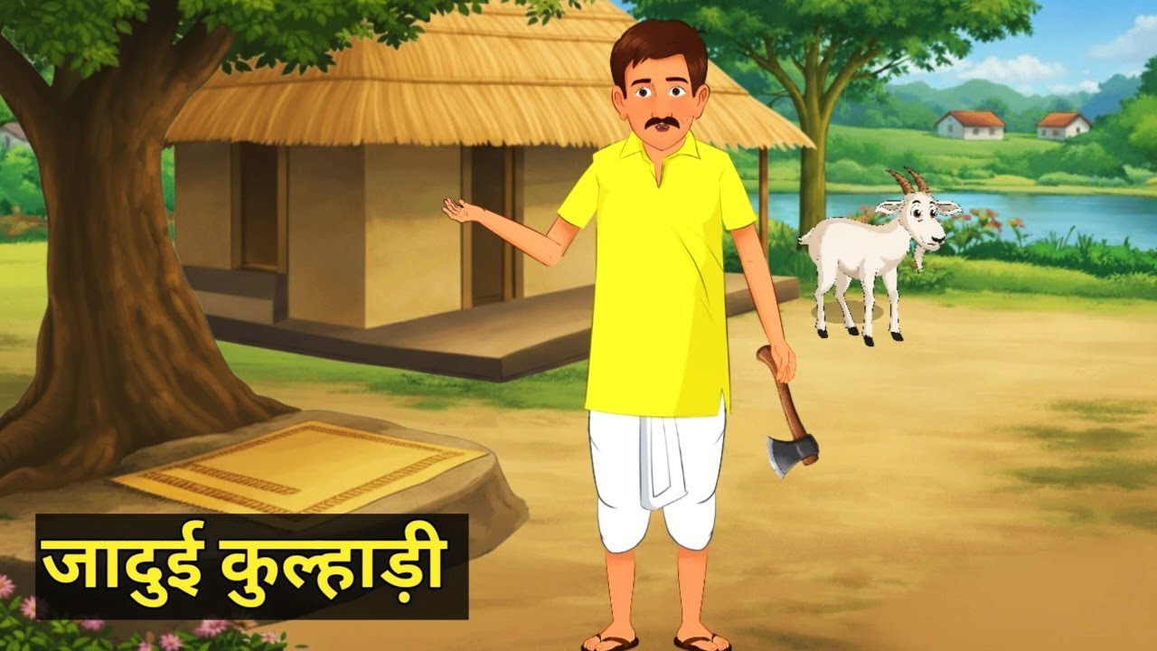 जादुई कुल्हाड़ी की कहानी | Golden Silver Iron Axe Story | Moral Story for Kids  |