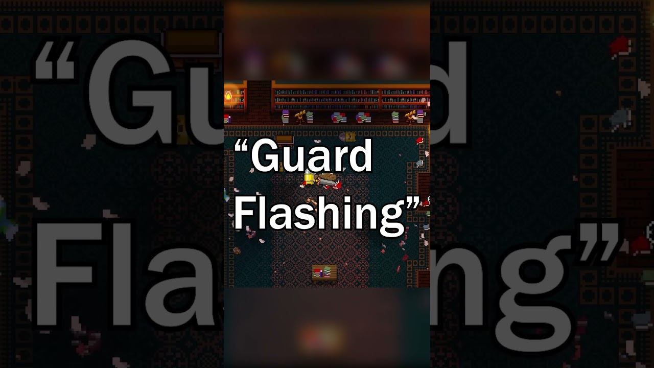Случайные факты о Enter The Gungeon &mdash; глюк с богохульством в Flash Guard #шорты
