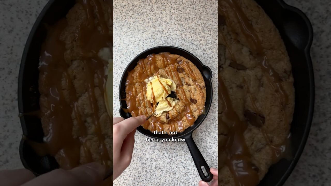 мини-печенье на сковороде 🍪