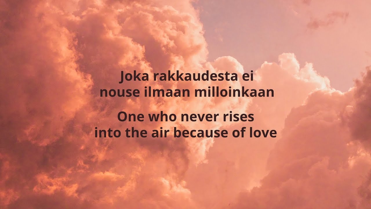 PMMP - Heliumpallo Finnish & English Lyrics