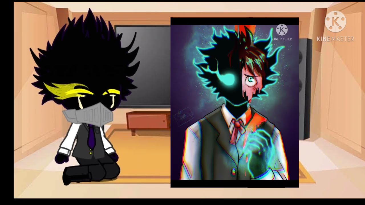 Bnha reacciona a deku afton (corto) + special de suscriptores ❤️☕(kuro?)||original||