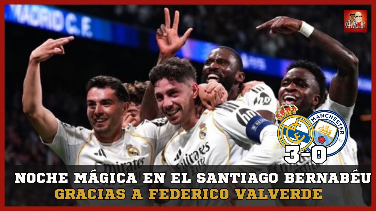 EL REAL MADRID SUEÑA CON EL PASE A CUARTOS DE FINAL DE LA CHAMPIONS LEAGUE TRAS ARRASAR AL CITY