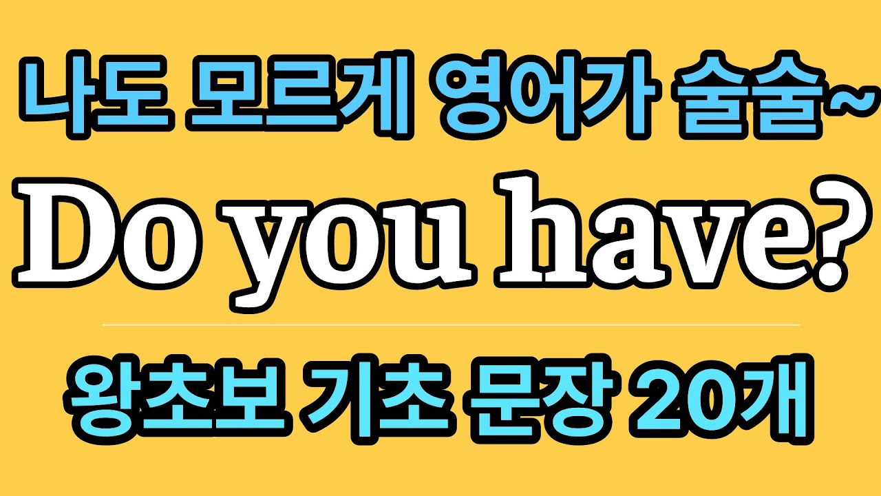Освоение английской модели: &laquo;Do You Have?&raquo; | Для начинающих &mdash; предложения с &laquo;Do You Have?&raquo;