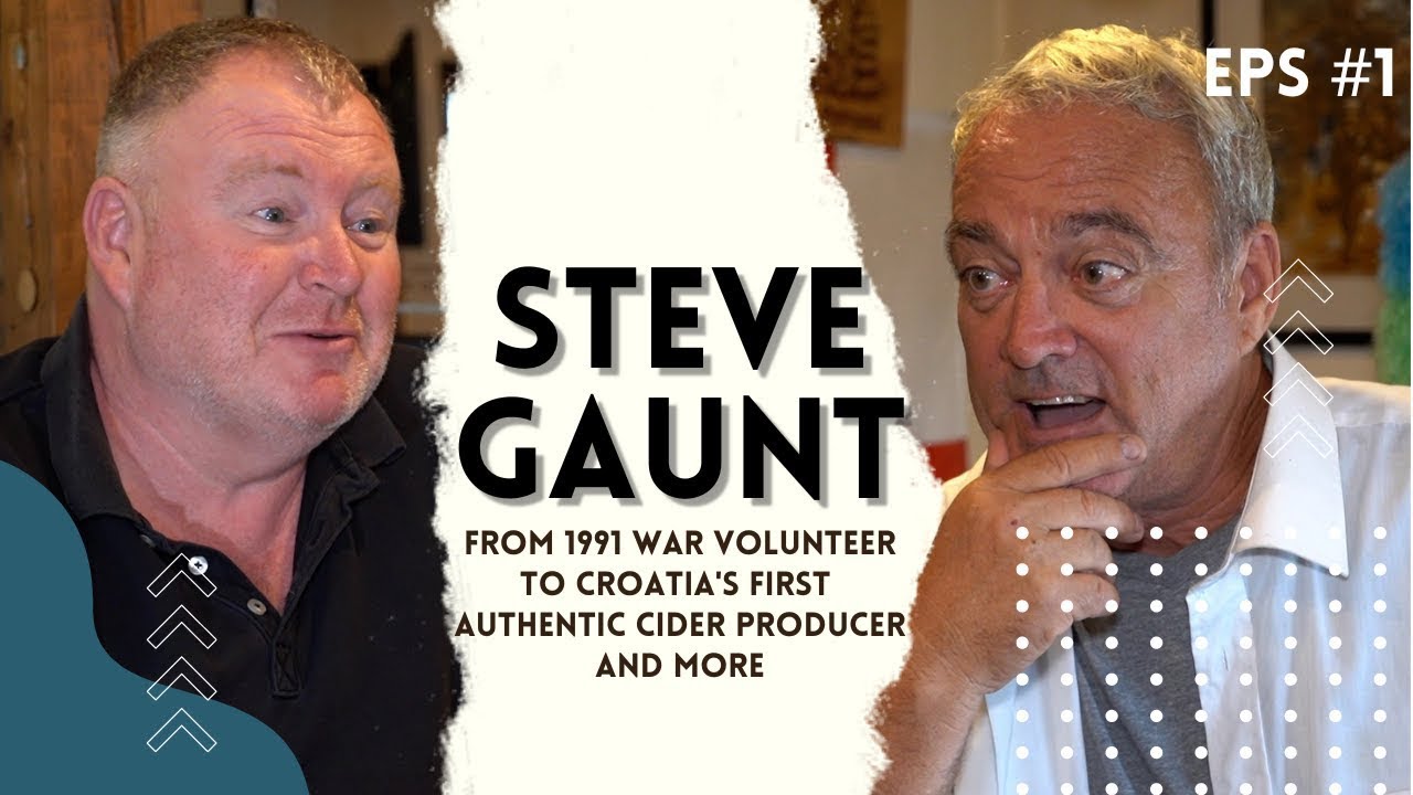 Paul Bradbury Podcast: Steve Gaunt, War Volunteer to Contented Vinkovci Resident