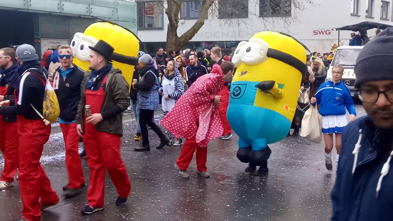 🇩🇪 Fastnachtsumzug (Carnival) Gießen 23 February 2020