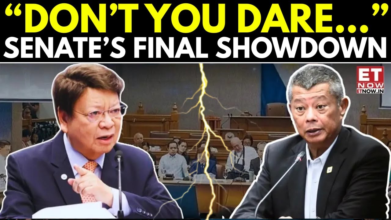 Philippines Senate LIVE: Heated Clash SHAKES Philippine Senate As Lawmakers Go Head-to-Head | ET Now
