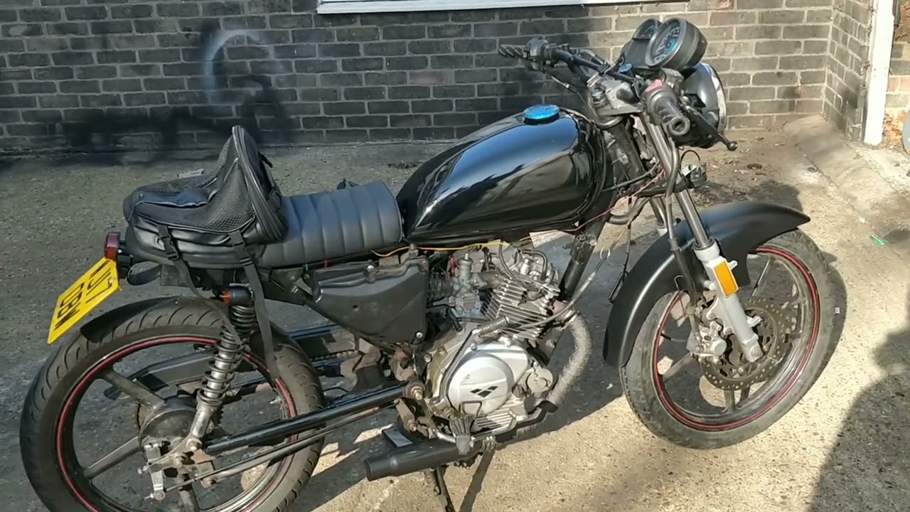cheap ebay Chinese motorcycle project.