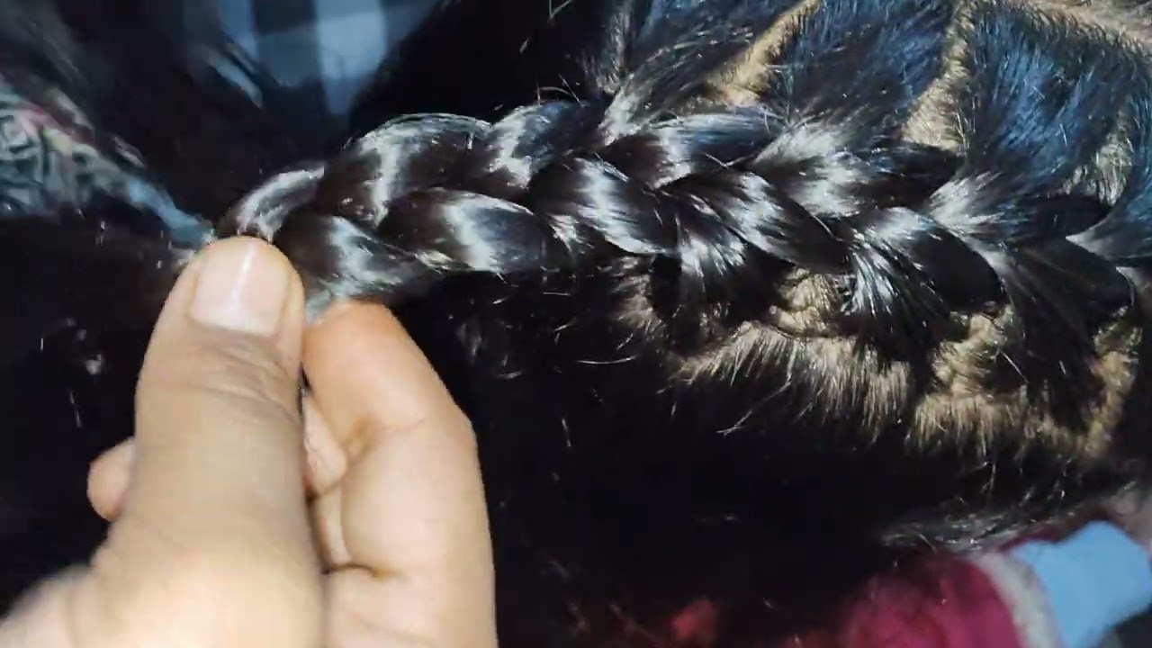 Easy cute hairstyle 😄😃😊😊😊