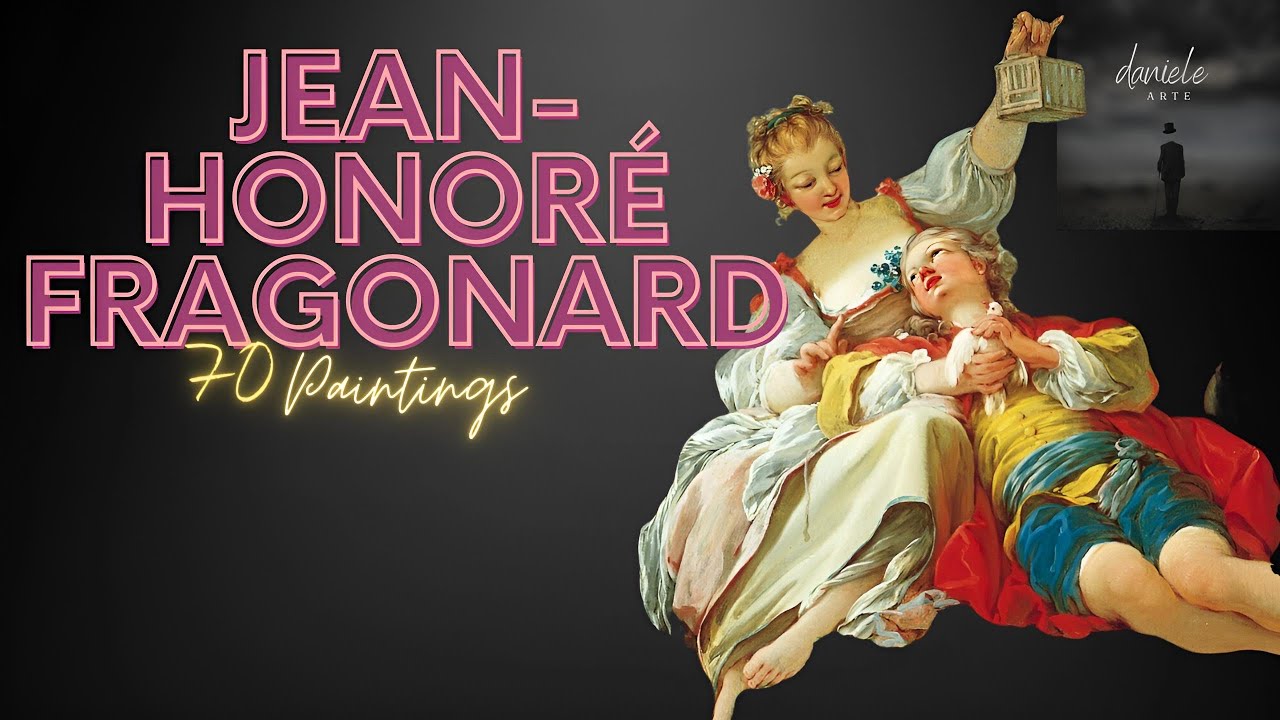 Jean Honore Fragonard: A Collection of 70 Paintings