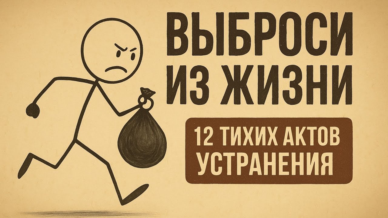 12 Вещей, Которые Нужно ТИХО ИСКЛЮЧИТЬ из Своей Жизни