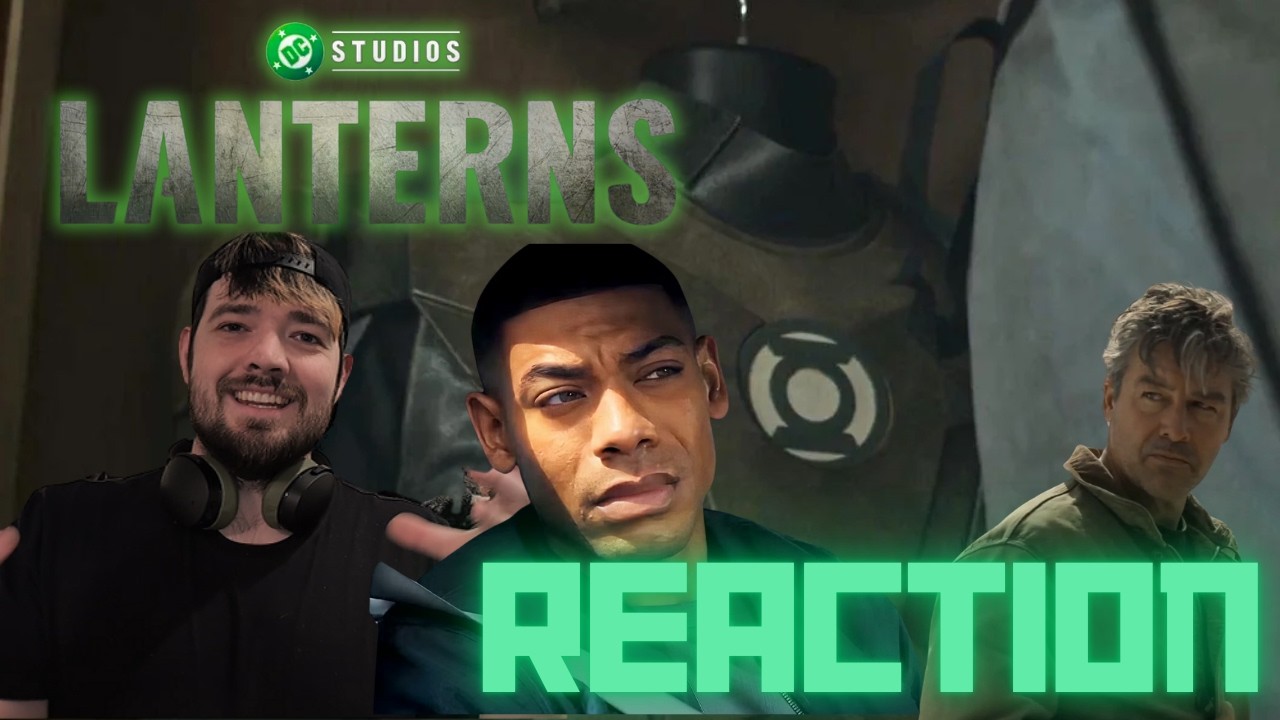 LANTERNS TRAILER REACTION | LET'S GET NERDY REACTS