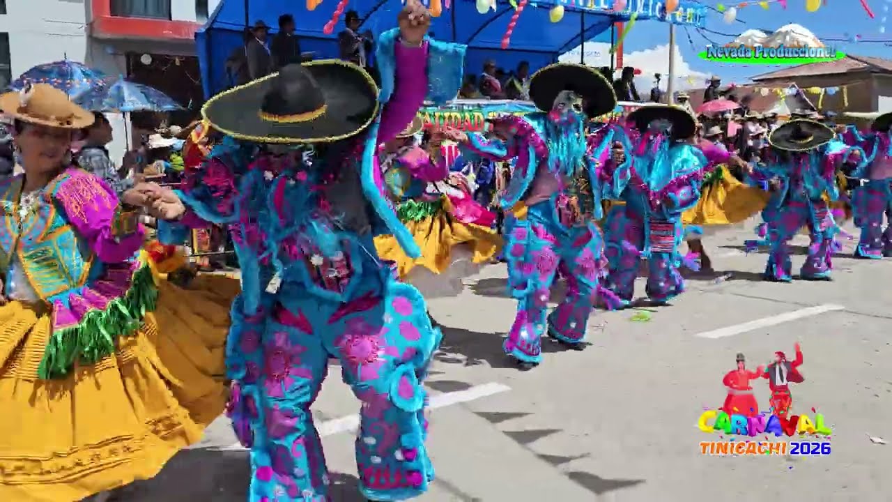 Carnavales Tinicachi 2026 - Concurso de Chutas Choleros - BANDA REAL EXPLOSION DE LA PAZ.