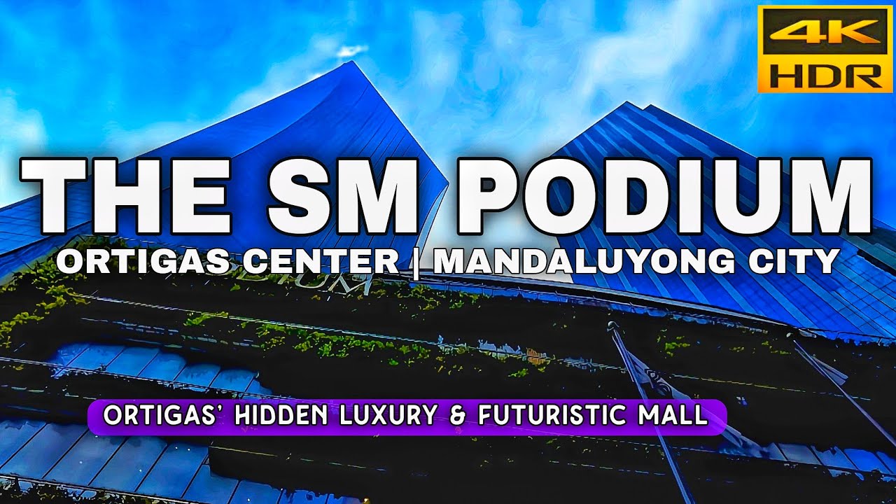 The Podium Mall 2026 | The Most Futuristic Mall In Metro Manila? | 4K HDR Full Walking Tour 🇵🇭