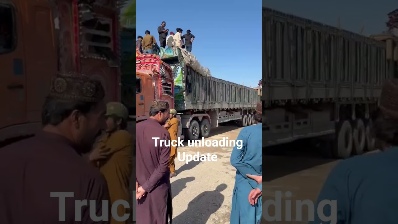Truck unloading kab hogi #mandi #cow #unloading