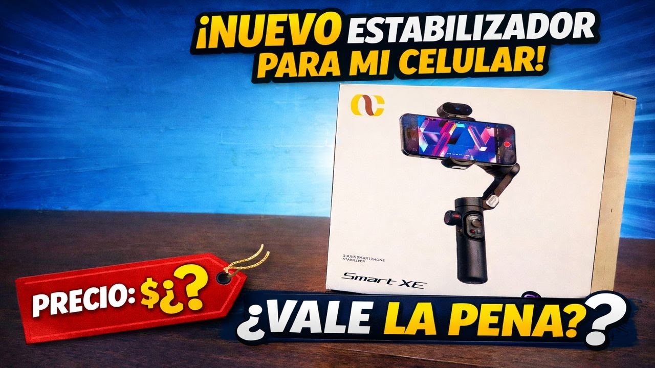 Probando el estabilizador AOCHUAN para celular | ¿Funciona de verdad? - SVG&H