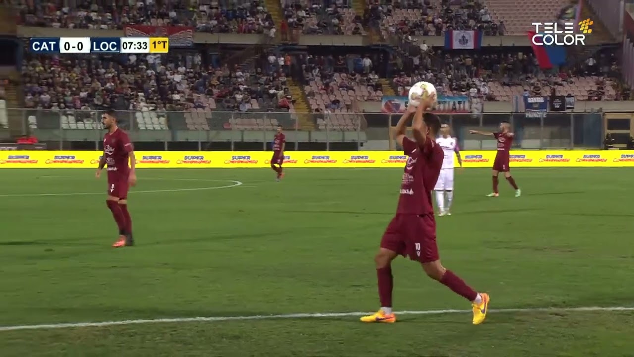 19 ottobre 2022: Match  Catania - Locri 2-0