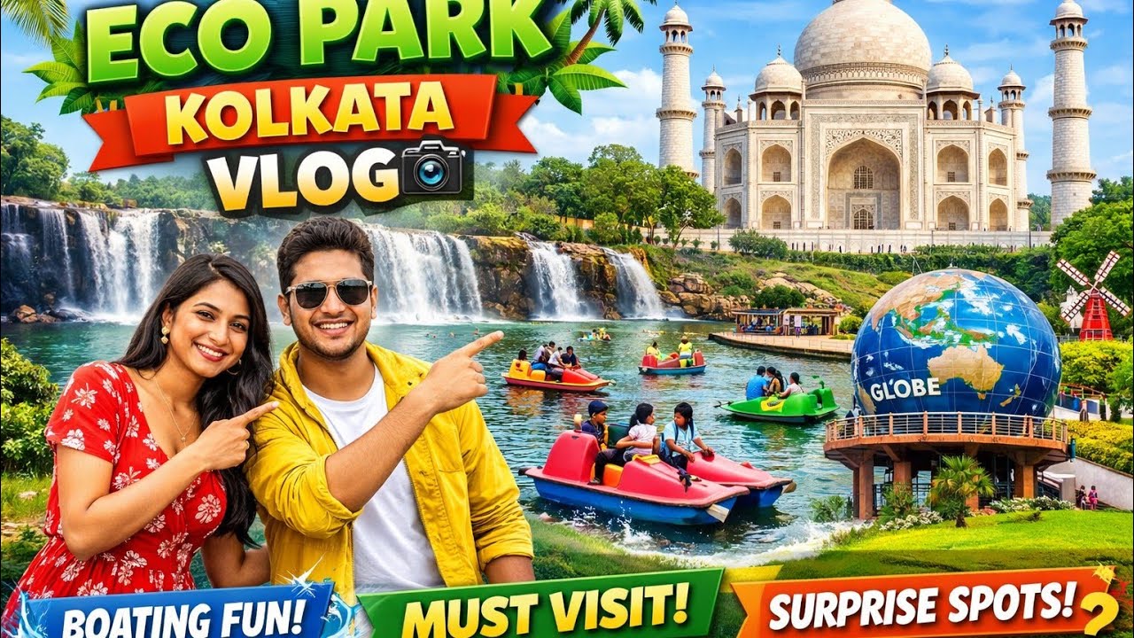 Eco Park ll Eco Park Kolkata ll Eco Park Opening Time ll Seven Wonders Of The World In Eco park 