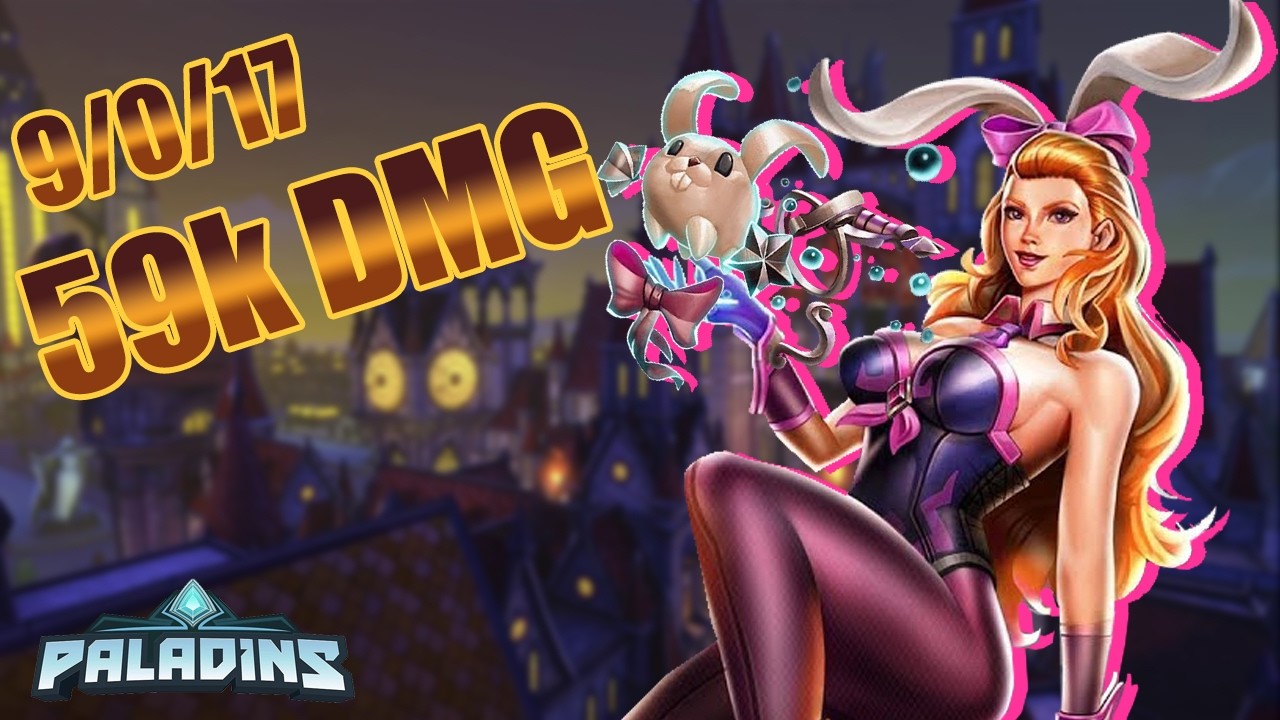 Seris Dmg - 9/0/17 | 59k DMG | 28k HEALING - Paladins #38