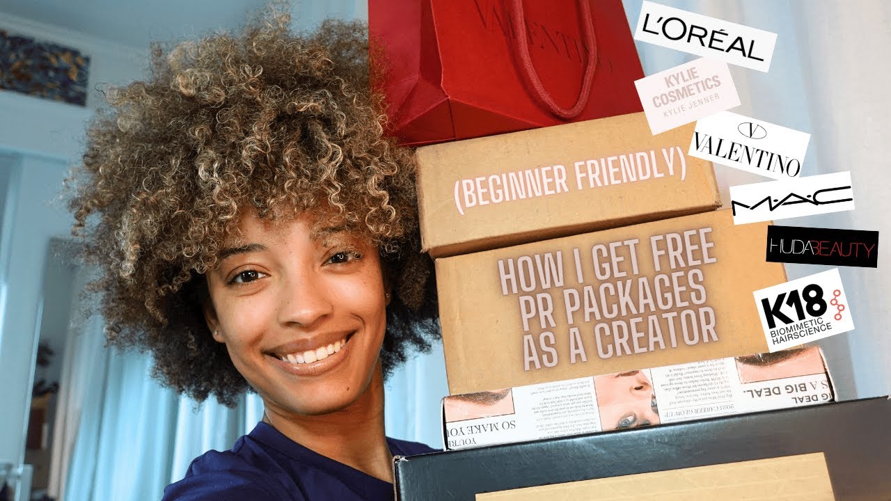 How I Get Free PR Packages as a Creator | Tips for Beginners