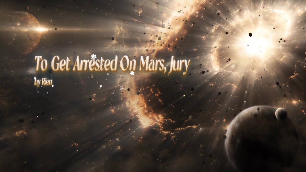 Rien - To Get Arrested On Mars, Jury (Lyric Video)
