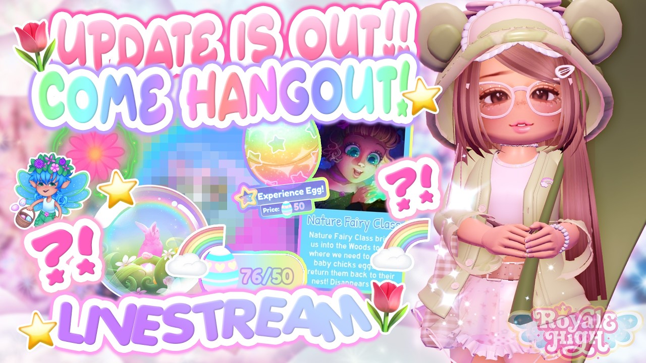 UPDATE OUT NOW 🌷FLOWERING SEASON IS HERE🌈 | #royalehighroblox #royalehigh