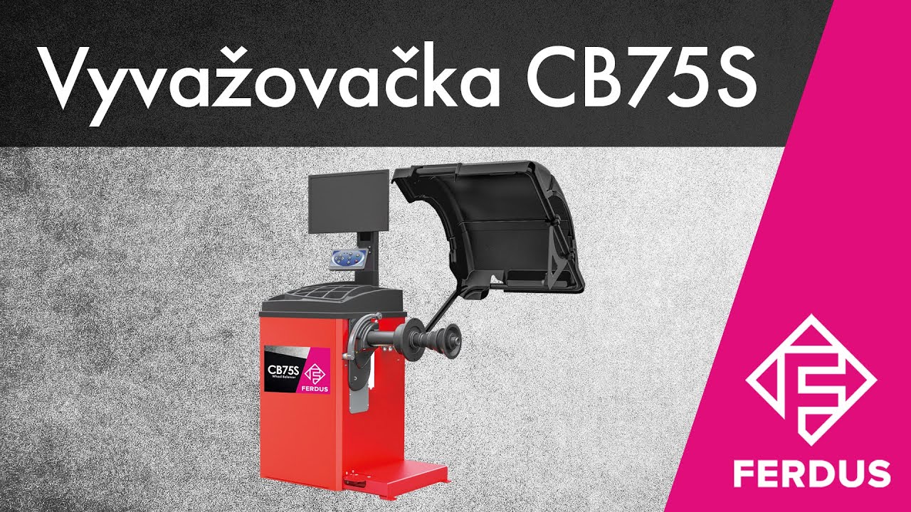 Vyvažovačka CB75S Automat 3D