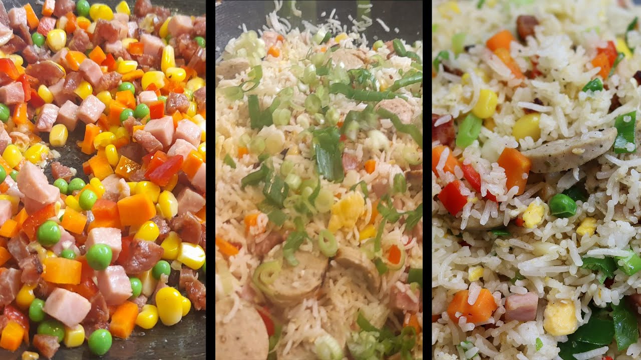 Sausage And Fried Rice | Easy Sausage And Rice Recipe